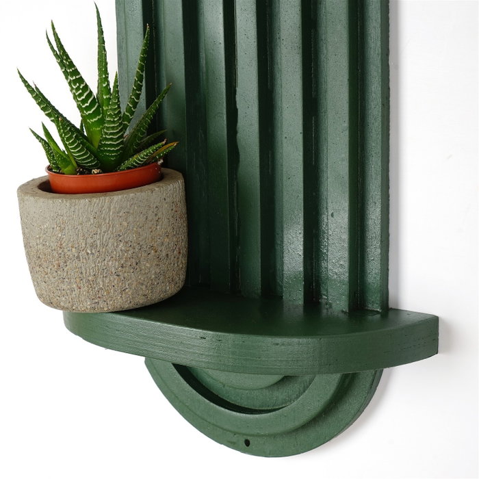 Hanah Home Raf268 Estantería de pared Verde